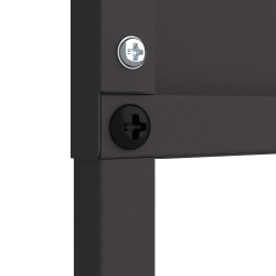 Écran de confidentialité de jardin Floral Noir 50 x 140 cm 537324537324