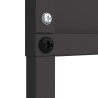 Écran de confidentialité de jardin Floral Noir 50 x 140 cm 537324537324