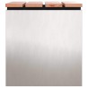 Banc de jardin Argent 40 x 40 x 43 cm Acier inoxydable 537326537326
