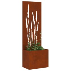 Écran de confidentialité de jardin Fretwork Rouillé 50 x 150 cm 537330537330