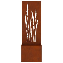 Écran de confidentialité de jardin Fretwork Rouillé 50 x 150 cm 537330537330