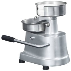 Presse à hamburger avec 500 feuilles de galettes Aluminium 10cm 537332537332