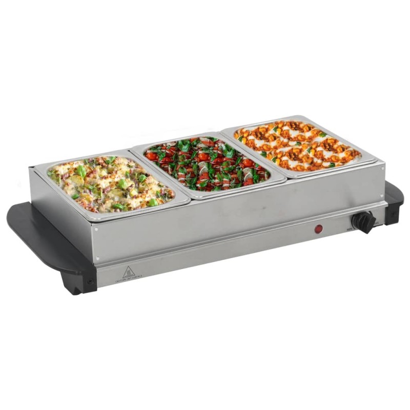 Serveur buffet Acier inoxydable 200 W 3x1,5 L 537335537335