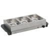 Serveur buffet Acier inoxydable 200 W 3x1,5 L 537335537335