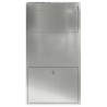 Boîte de dépôt de colis Argenté 44 x 22 x 82 cm Acier galvanisé 537338537338