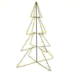 Arbre de Noël cône 240 LED d'intérieur/d'extérieur 115x150 cm 537343537343