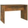 Tabouret de toilette Chêne fumé 70x35x45 cm Bois d'ingénierie 537346537346