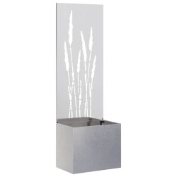 Écran de confidentialité de jardin Fretwork Argent 50 x 150 cm 537347537347