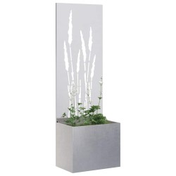 Écran de confidentialité de jardin Fretwork Argent 50 x 150 cm 537347537347