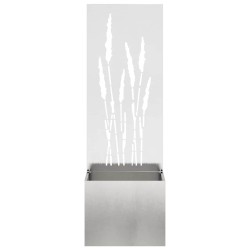 Écran de confidentialité de jardin Fretwork Argent 50 x 150 cm 537347537347