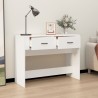 Table console Blanc 100x39x75 cm Bois d'ingénierie 537352537352