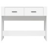 Table console Blanc 100x39x75 cm Bois d'ingénierie 537352537352