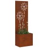 Écran de confidentialité de jardin Rouillé 50 x 32 x 150 cm 537354537354