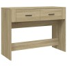 Table console Chêne sonoma 100x39x75 cm Bois d'ingénierie 537355537355