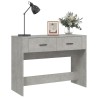 Table console Gris béton 100x39x75 cm Bois d'ingénierie 537356537356