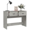 Table console Gris béton 100x39x75 cm Bois d'ingénierie 537356537356