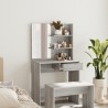 Coiffeuse avec miroir Sonoma gris 74,5x40x141 cm 537365537365