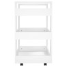 Chariot de cuisine Blanc 60x45x80 cm Bois d'ingénierie 537368537368