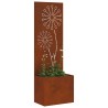 Écran de confidentialité de jardin Fretwork Rouillé 50 x 150 cm 537369537369