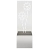 Écran de confidentialité de jardin Floral Argent 50 x 150 cm 537371537371