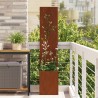 Écran de confidentialité de jardin Rouillé 32 x 32 x 150 cm 537377537377