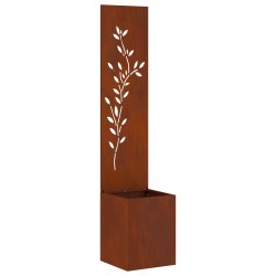 Écran de confidentialité de jardin Rouillé 32 x 32 x 150 cm 537377537377