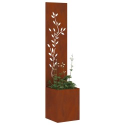 Écran de confidentialité de jardin Rouillé 32 x 32 x 150 cm 537377537377