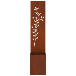 Écran de confidentialité de jardin Rouillé 32 x 32 x 150 cm 537377537377