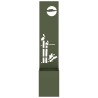 Écran de confidentialité de jardin Vert olive 32 x 150 cm 537380537380