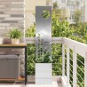 Écran de confidentialité de jardin Fretwork Argent 32 x 150 cm 537381537381