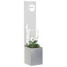 Écran de confidentialité de jardin Fretwork Argent 32 x 150 cm 537381537381