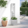 Écran de confidentialité de jardin Fretwork Argent 32 x 150 cm 537381537381