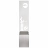 Écran de confidentialité de jardin Fretwork Argent 32 x 150 cm 537381537381