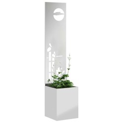 Écran de confidentialité de jardin Fretwork Argenté 32 x 150 cm 537382537382