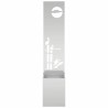 Écran de confidentialité de jardin Fretwork Argenté 32 x 150 cm 537382537382