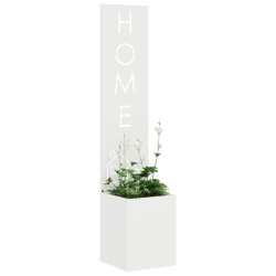 Écran de confidentialité de jardin Blanc 32 x 32 x 150 cm 537383537383