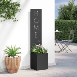 Écran de confidentialité de jardin Noir 32 x 32 x 150 cm 537384537384