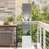 Écran de confidentialité de jardin Argent 32 x 32 x 150 cm 537385537385