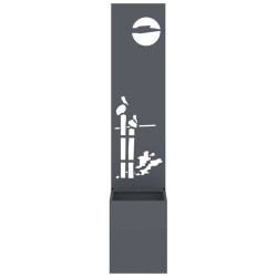 Écran de confidentialité de jardin Anthracite 32 x 150 cm 537386537386