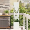 Écran de confidentialité de jardin Blanc 32 x 32 x 150 cm 537389537389