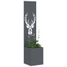 Écran de confidentialité de jardin Anthracite 32 x 32 x 150 cm 537391537391