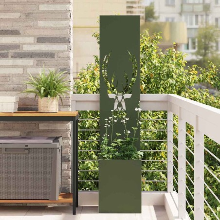 Écran de confidentialité de jardin Vert olive 32 x 32 x 150 cm 537392537392