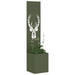 Écran de confidentialité de jardin Vert olive 32 x 32 x 150 cm 537392537392