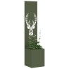 Écran de confidentialité de jardin Vert olive 32 x 32 x 150 cm 537392537392