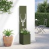 Écran de confidentialité de jardin Vert olive 32 x 32 x 150 cm 537392537392