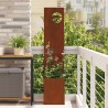 Écran de confidentialité de jardin Fretwork Rouillé 32 x 150 cm 537395537395