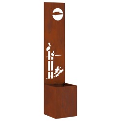 Écran de confidentialité de jardin Fretwork Rouillé 32 x 150 cm 537395537395