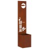Écran de confidentialité de jardin Fretwork Rouillé 32 x 150 cm 537395537395