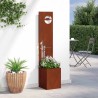 Écran de confidentialité de jardin Fretwork Rouillé 32 x 150 cm 537395537395