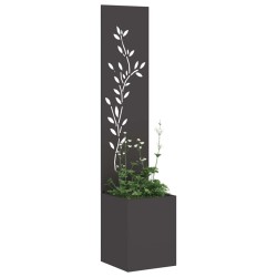 Écran de confidentialité de jardin Floral Noir 32 x 32 x 150 cm 537396537396